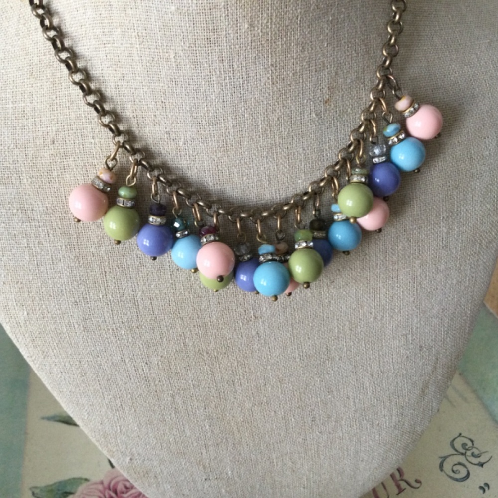 New Years Eve Bubbles Necklace …handmade - Picture 2 of 9